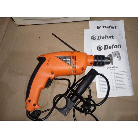 Defort DID-501-B Darbeli Matkap 500 W