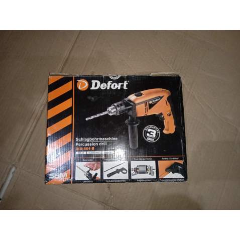 Defort DID-501-B Darbeli Matkap 500 W