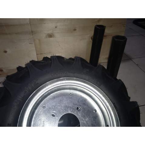 Billas BL112 Çapa Makinası Teker ve Aks Takımı 400-8 32 mm 28 mm 27 mm 24 mm 2024 üretim