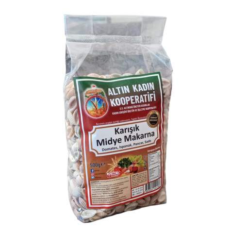 Karışık Midye Makarna 500 gr.