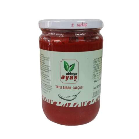 Tatlı Biber Salçası 650 gr.