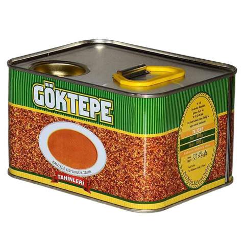 Kepekli Bozkır Tahini Teneke 1 Kg Net:800 Gr.