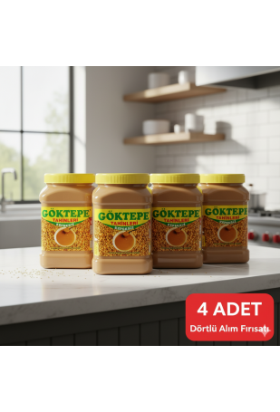 Göktepe Tahin Kepeksiz 935 gr. ( 4 Adet )