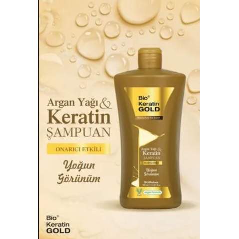 Bio Keratin Gold Argan Yağı Şampuan 700 ml.