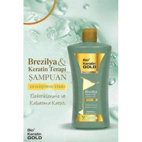 Bio Keratin Gold Brezilya Keratin Terapi Şampuan 700 ml