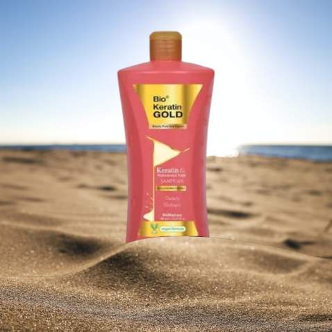 Bio Keratin Gold Keratin  Makademya Yağlı Güçlendirici Etkili Tuzsuz Şampuan 700 ml