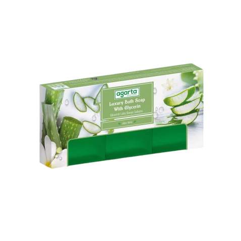 El Yapımı Doğal Banyo Sabunu Aloe Vera 3*150 gr.