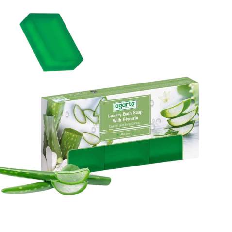 El Yapımı Doğal Banyo Sabunu Aloe Vera 3*150 gr.