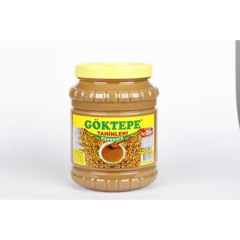 Göktepe Kepeksiz Bozkır Tahini Plastik Kutu 2 Kg Net:1840 gr.