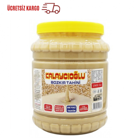 Kalaycıoğlu Beyaz Bozkır Tahini 1900 gr.