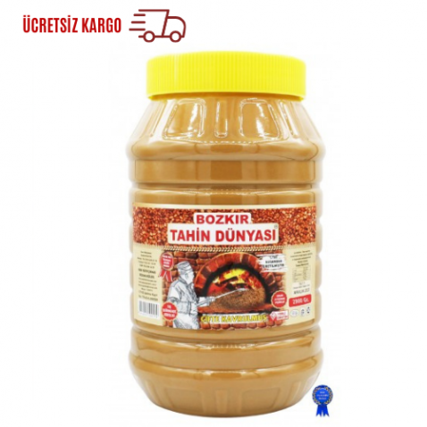 Bozkır Tahin Dünyası Kepekli Bozkır Tahini 2900 gr.