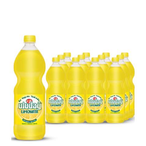 Uludağ Limonata Pet 1 Litre 12'li Paket